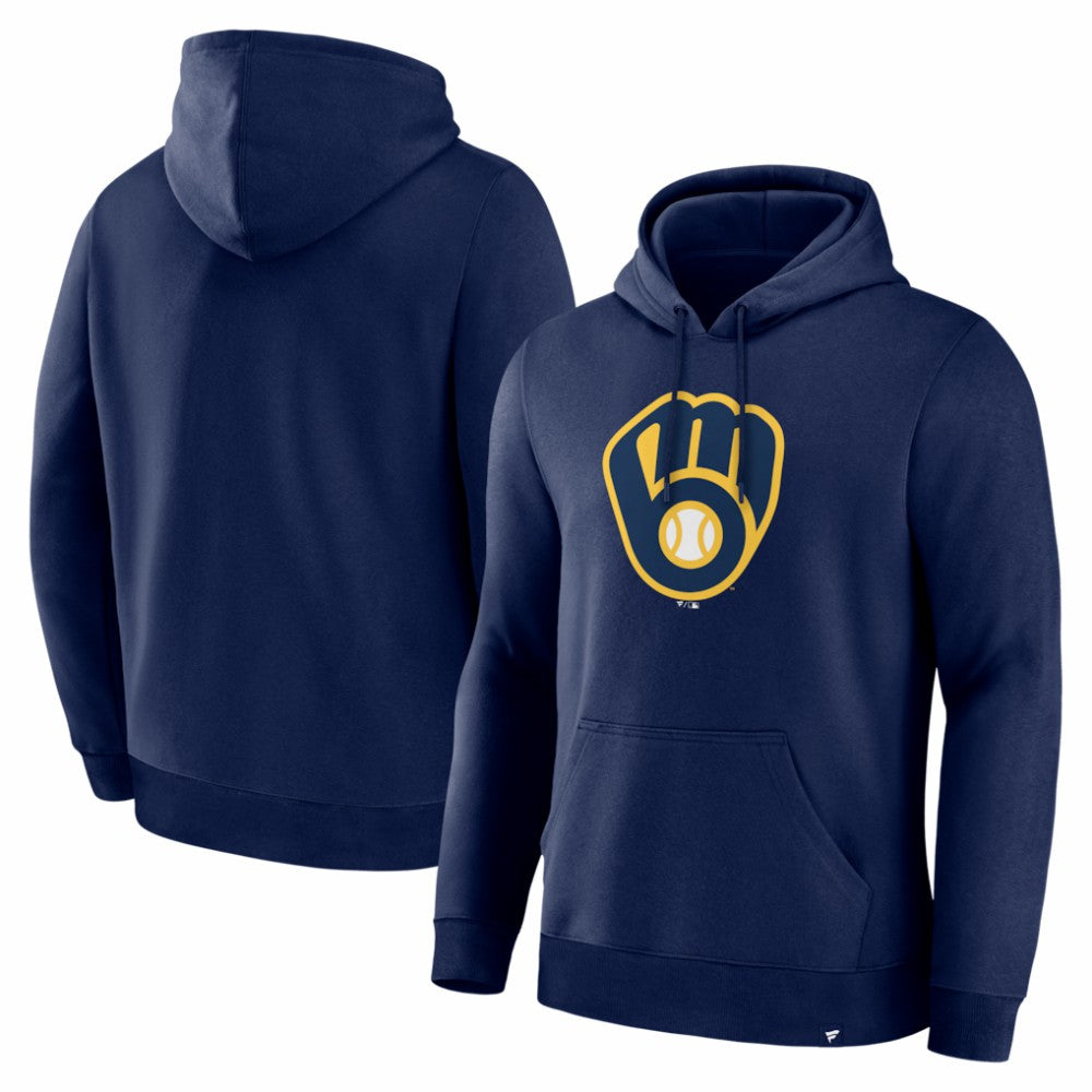 Milwaukee Brewers Fanatics Primary Logo Legacy Hoodie - MLB