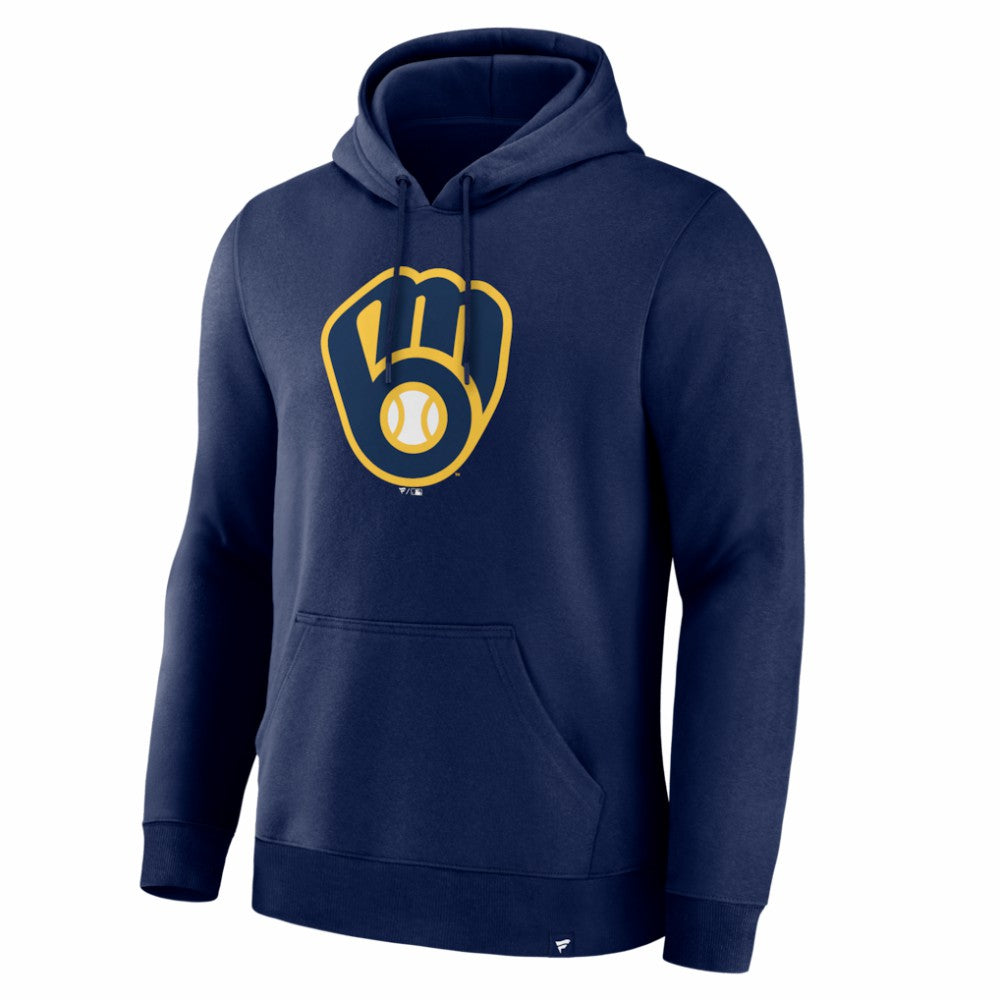 Milwaukee Brewers Fanatics Primary Logo Legacy Hoodie - MLB