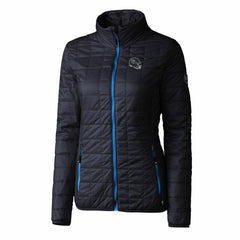 Tennessee Titans Cutter & Buck Women's Helmet Logo Rainier PrimaLoft Eco Insulated Full-Zip Puffer Jacket Navy | NFL