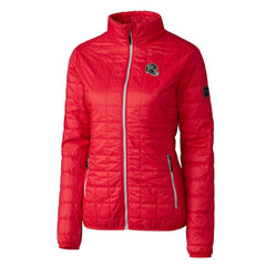 Atlanta Falcons Cutter & Buck Women's Helmet Logo Rainier PrimaLoft Eco Insulated Full-Zip Puffer Jacket Red | NFL