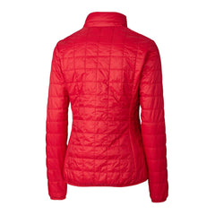 Atlanta Falcons Cutter & Buck Women's Helmet Logo Rainier PrimaLoft Eco Insulated Full-Zip Puffer Jacket Red | NFL