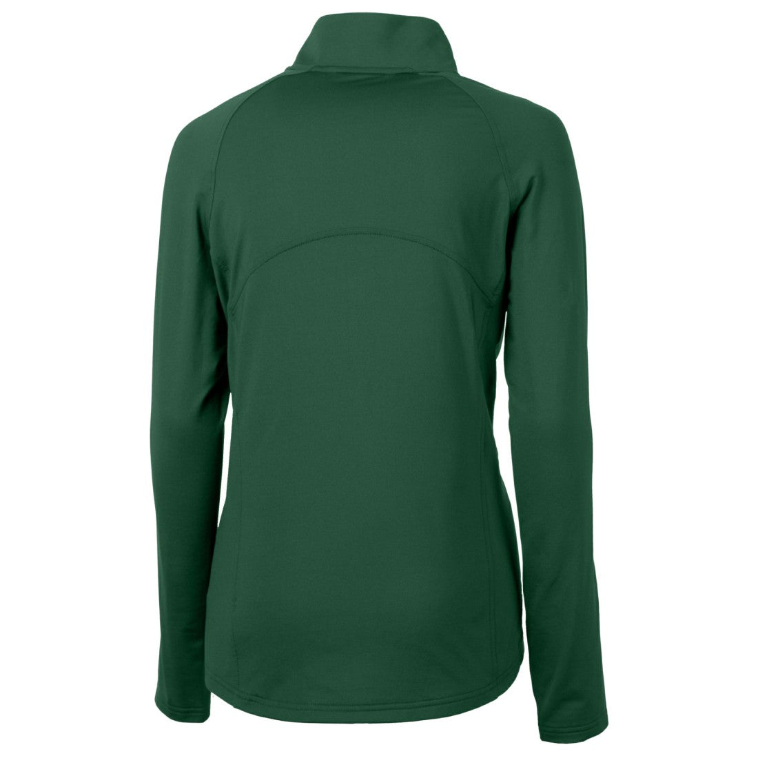 Green Bay Packers Cutter & Buck Women's Helmet Logo Adapt Eco Knit Stretch Recycled Half-Zip Pullover Top Green | NFL