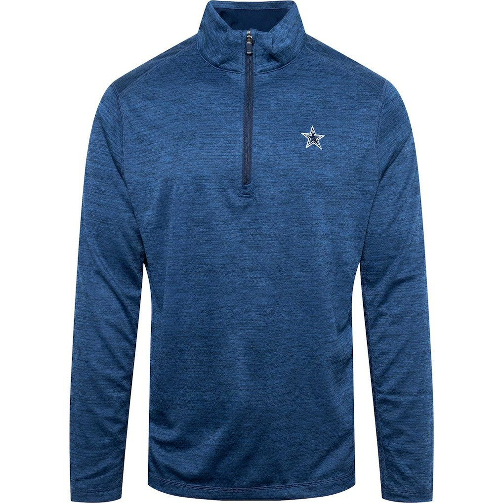 Dallas Cowboys Vineyard Vines Star Sankaty Quarter-Zip Jacket Navy | NFL