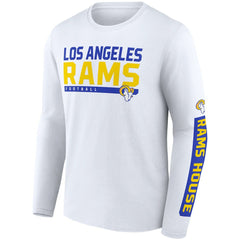Los Angeles Rams Two-Pack 2023 Schedule T-Shirt Combo Set Royal/White | Fanatics