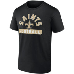 New Orleans Saints Two-Pack 2023 Schedule T-Shirt Combo Set Black/White | Fanatics