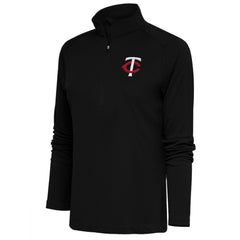 Minnesota Twins Antigua Women's Tribute Half-Zip Pullover Top - MLB