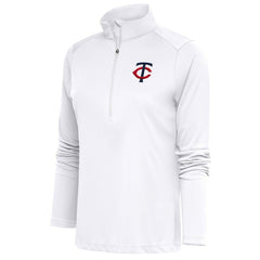 Minnesota Twins Antigua Women's Tribute Half-Zip Pullover Top - MLB