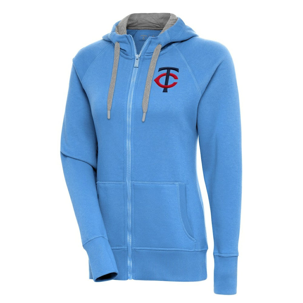 Minnesota Twins Antigua Women's Victory Full-Zip Hoodie - MLB