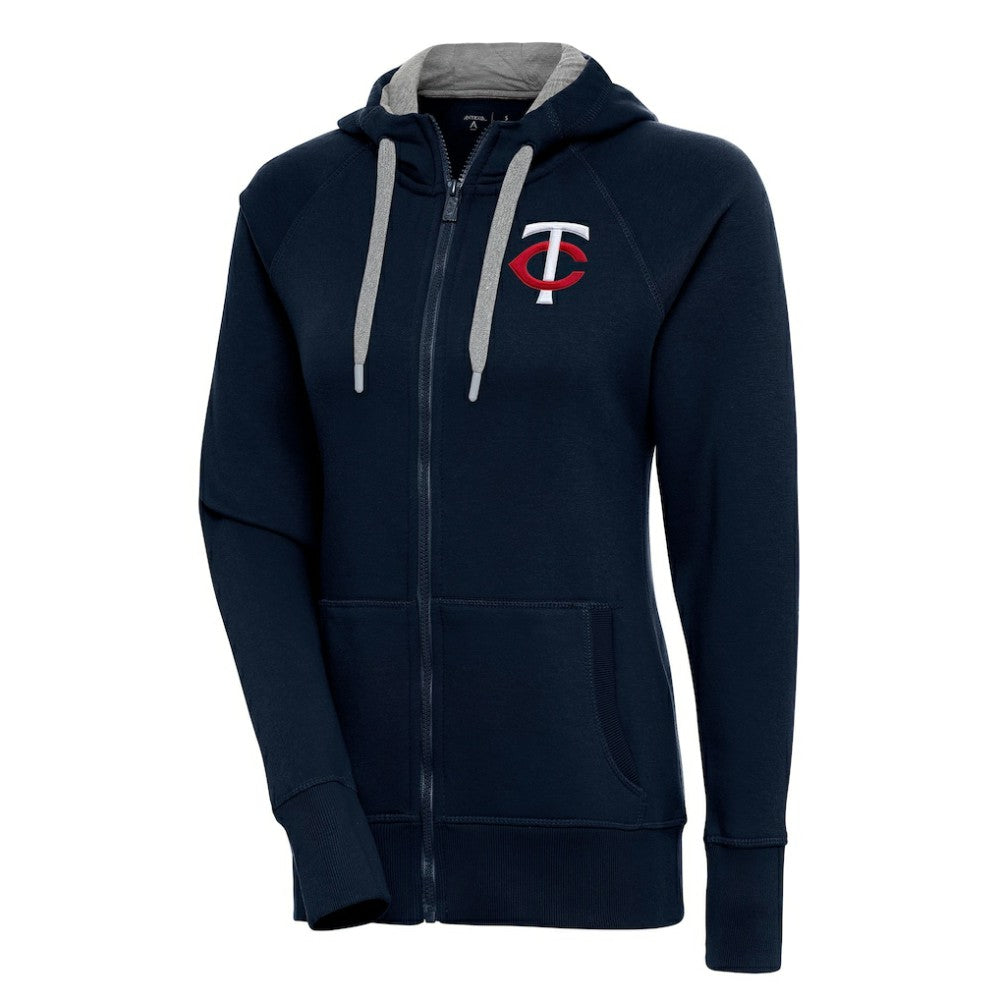 Minnesota Twins Antigua Women's Victory Full-Zip Hoodie - MLB