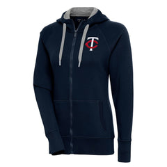 Minnesota Twins Antigua Women's Victory Full-Zip Hoodie - MLB