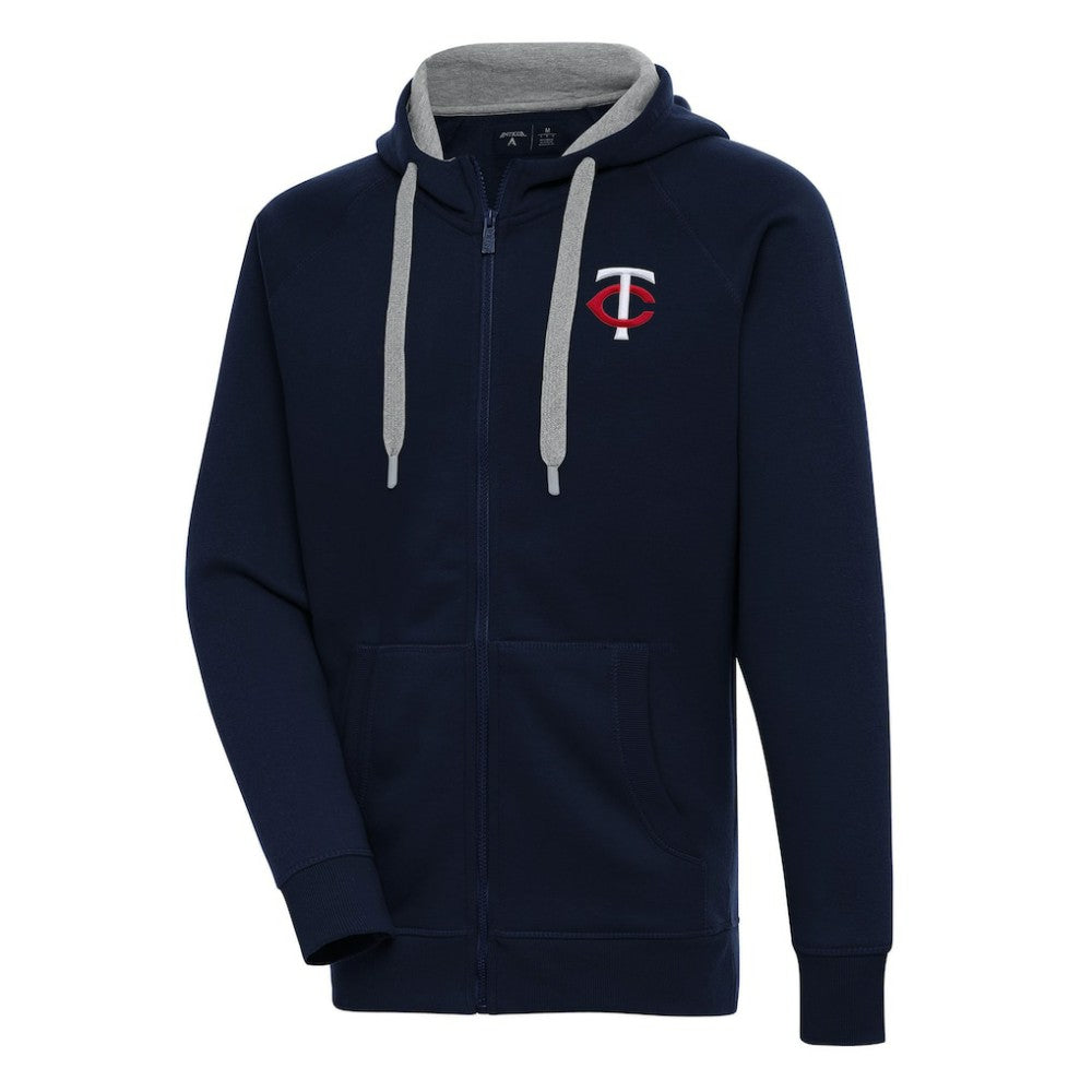 Minnesota Twins Antigua Victory Full-Zip Hoodie - MLB