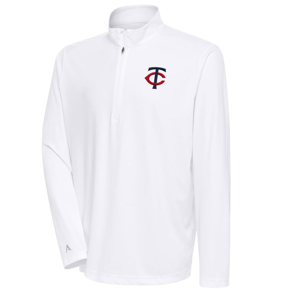 Minnesota Twins Antigua Tribute Quarter-Zip Pullover Top - MLB