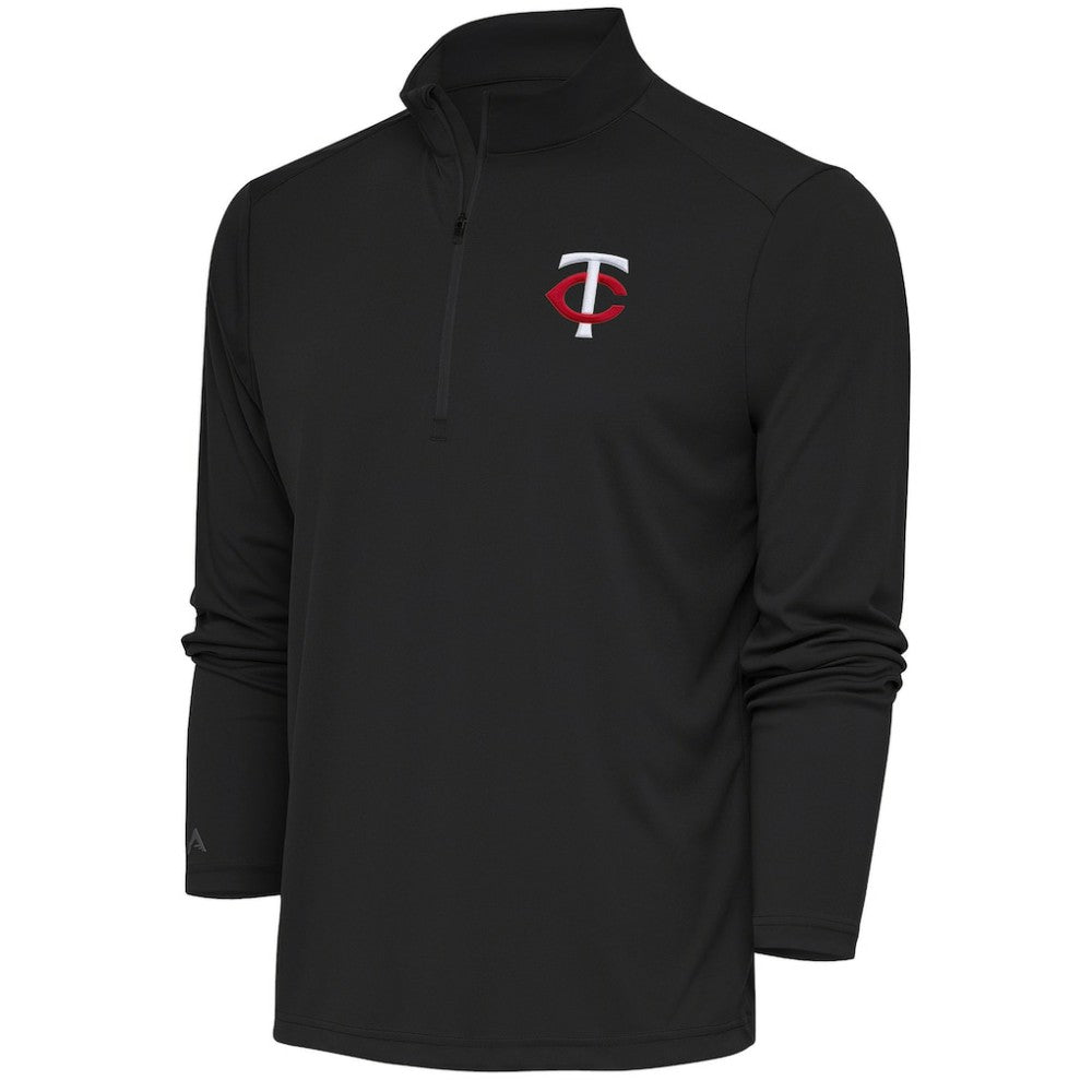 Minnesota Twins Antigua Tribute Quarter-Zip Pullover Top - MLB