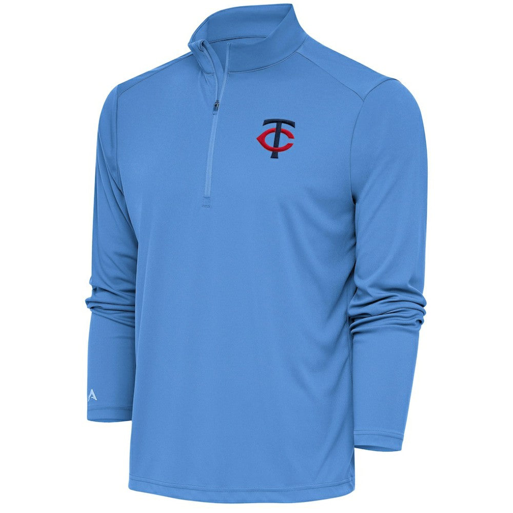 Minnesota Twins Antigua Tribute Quarter-Zip Pullover Top - MLB