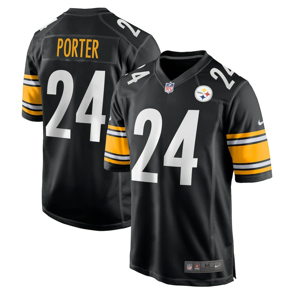 Joey Porter Jr. Pittsburgh Steelers Game Jersey Black | Nike for Sale