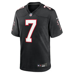 Bijan Robinson Atlanta Falcons Throwback Game Jersey Black | Nike for Sale
