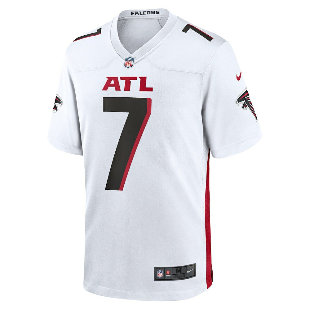 Bijan Robinson Atlanta Falcons Game Jersey White | Nike for Sale