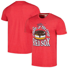 Boston Red Sox Homage Cream of the Crop Hyper Local Tri-Blend T-Shirt - MLB