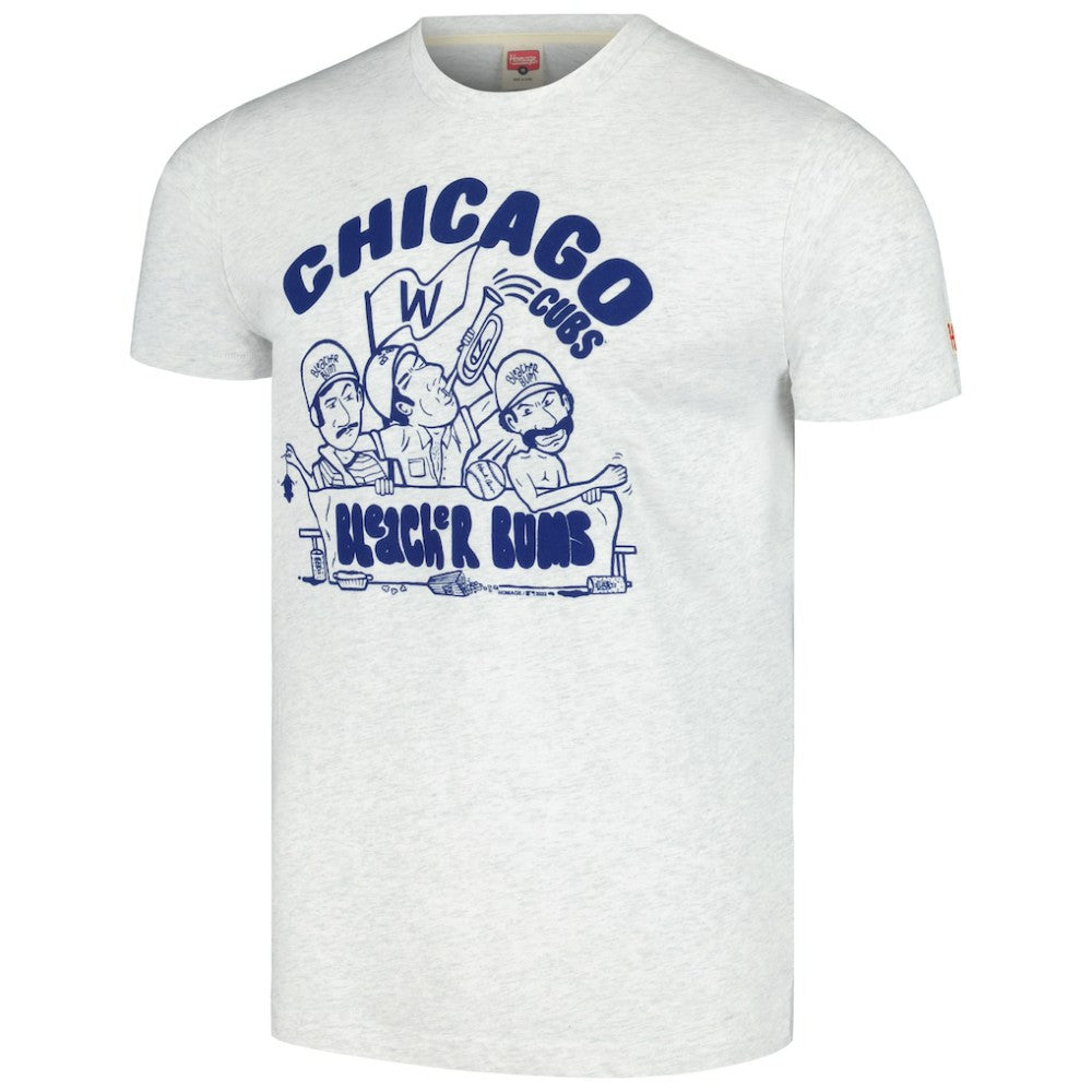Chicago Cubs Homage Bleacher Bums Hyper Local Tri-Blend T-Shirt - MLB