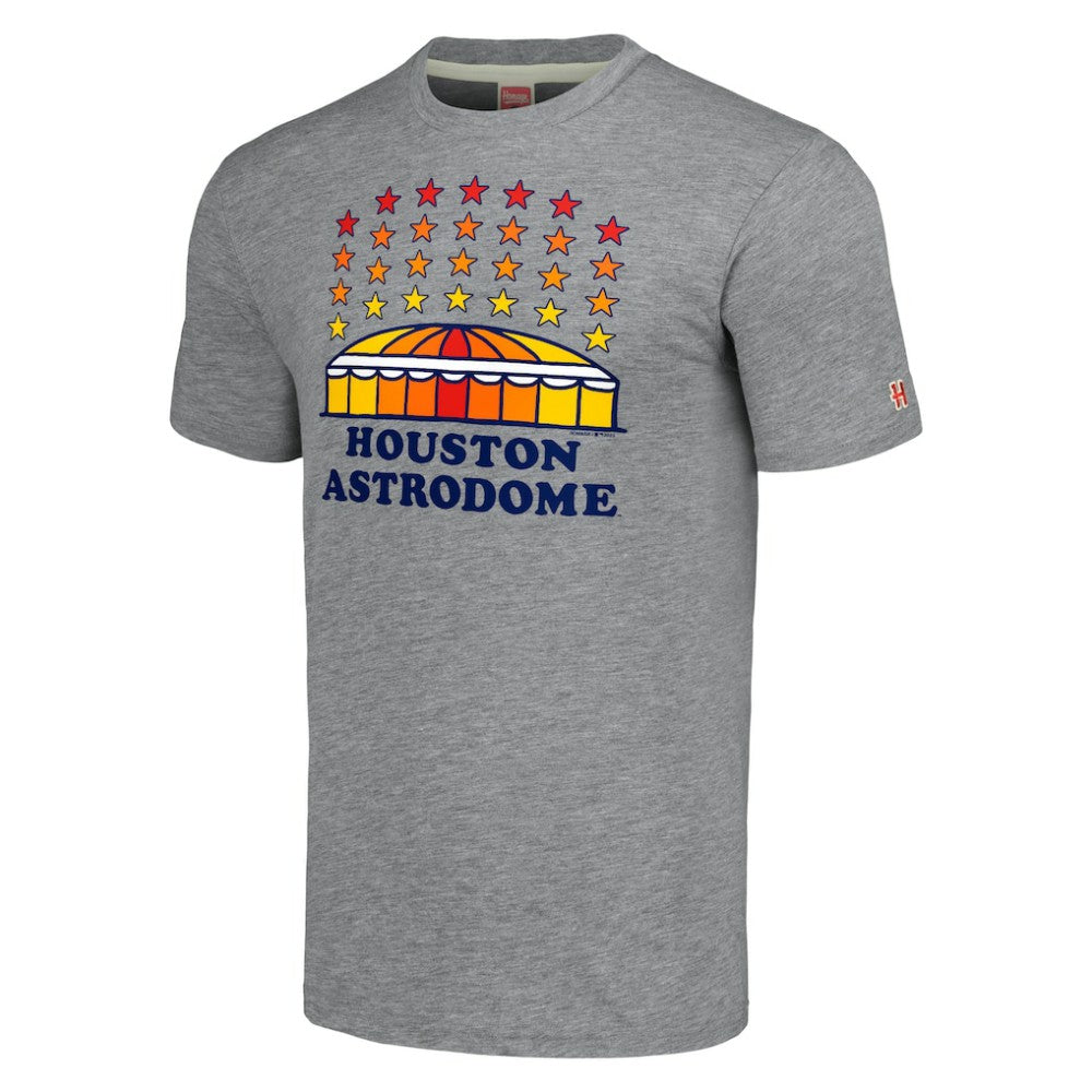 Houston Astros Homage Astrodome Stars Hyper Local Tri-Blend T-Shirt - MLB