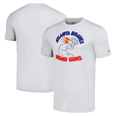 Atlanta Braves Homage Doodle Collection Young Guns Tri-Blend T-Shirt - MLB