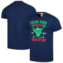 Boston Red Sox Homage Doodle Collection The Green Monster Tri-Blend T-Shirt - MLB