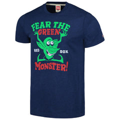 Boston Red Sox Homage Doodle Collection The Green Monster Tri-Blend T-Shirt - MLB