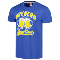 Milwaukee Brewers Homage Doodle Collection The Brew Crew Tri-Blend T-Shirt - MLB