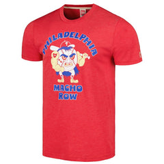 Philadelphia Phillies Homage Doodle Collection Macho Row Tri-Blend T-Shirt - MLB
