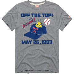 Texas Rangers Homage Doodle Collection Off the Top Tri-Blend T-Shirt - MLB