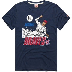 Atlanta Braves Homage x Topps Tri-Blend T-Shirt - MLB