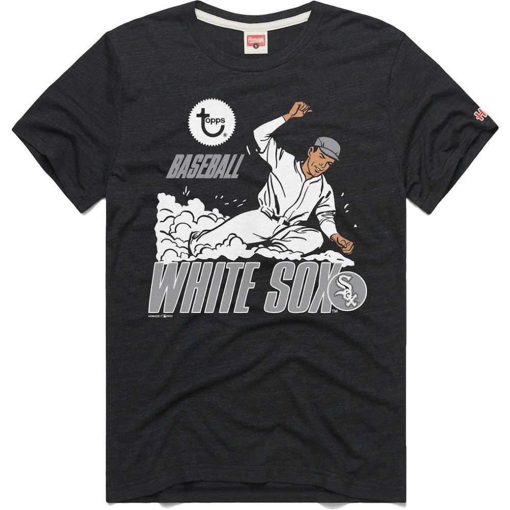 Chicago White Sox Homage x Topps Tri-Blend T-Shirt - MLB
