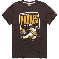 San Diego Padres Homage x Topps Tri-Blend T-Shirt - MLB