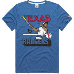 Texas Rangers Homage x Topps Tri-Blend T-Shirt - MLB