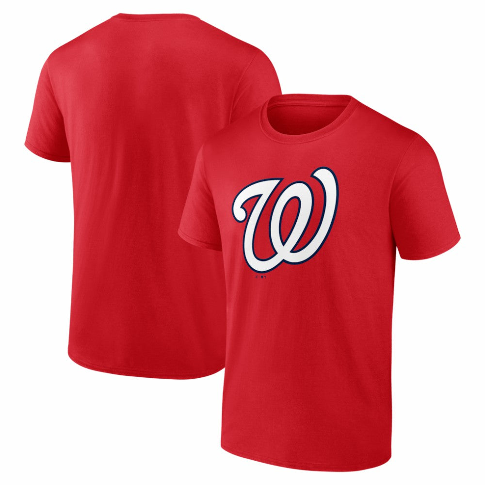Washington Nationals Logo Athletic Official Logo T-Shirt - MLB
