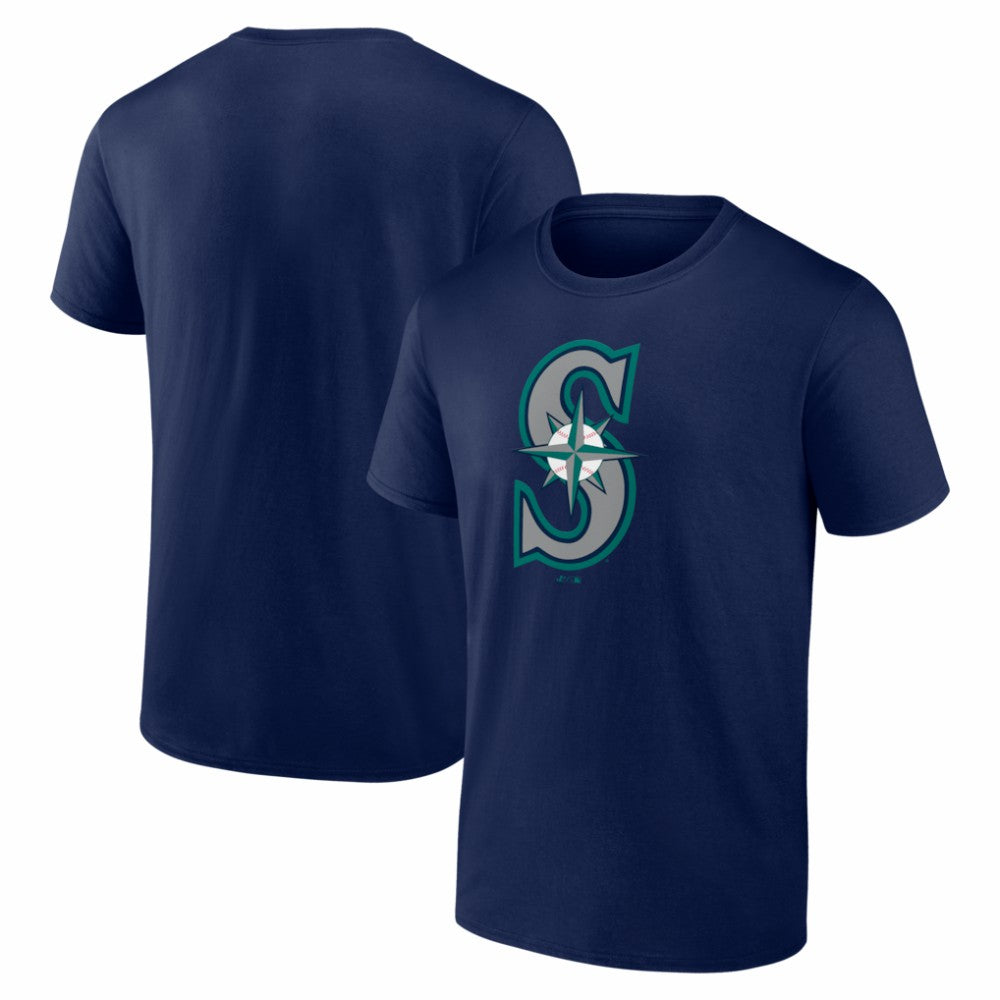 Seattle Mariners Logo Athletic Official Logo T-Shirt - MLB