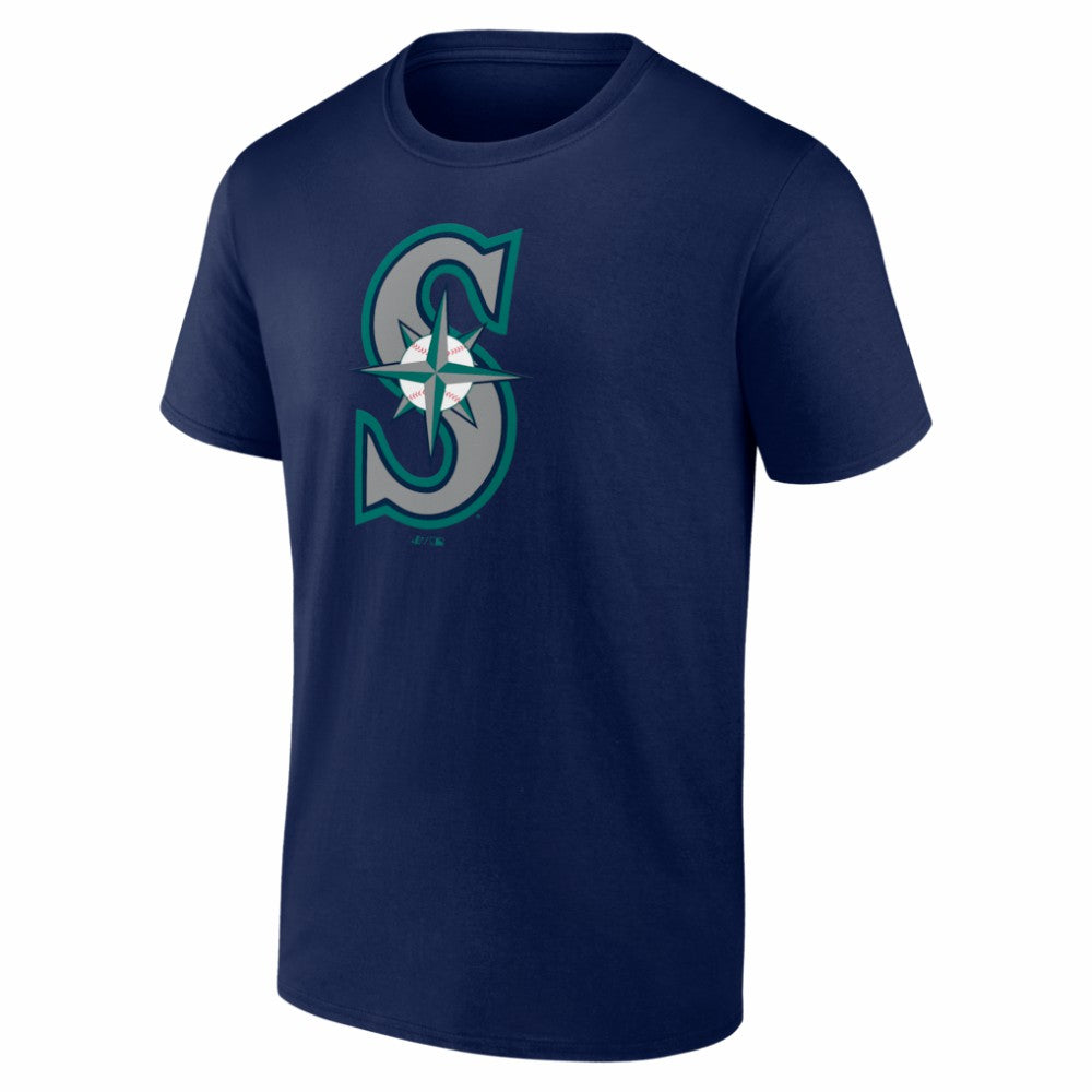 Seattle Mariners Logo Athletic Official Logo T-Shirt - MLB