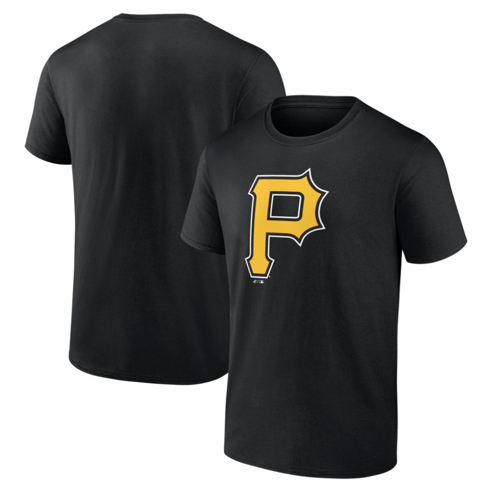 Pittsburgh Pirates Logo Athletic Official Logo T-Shirt - MLB