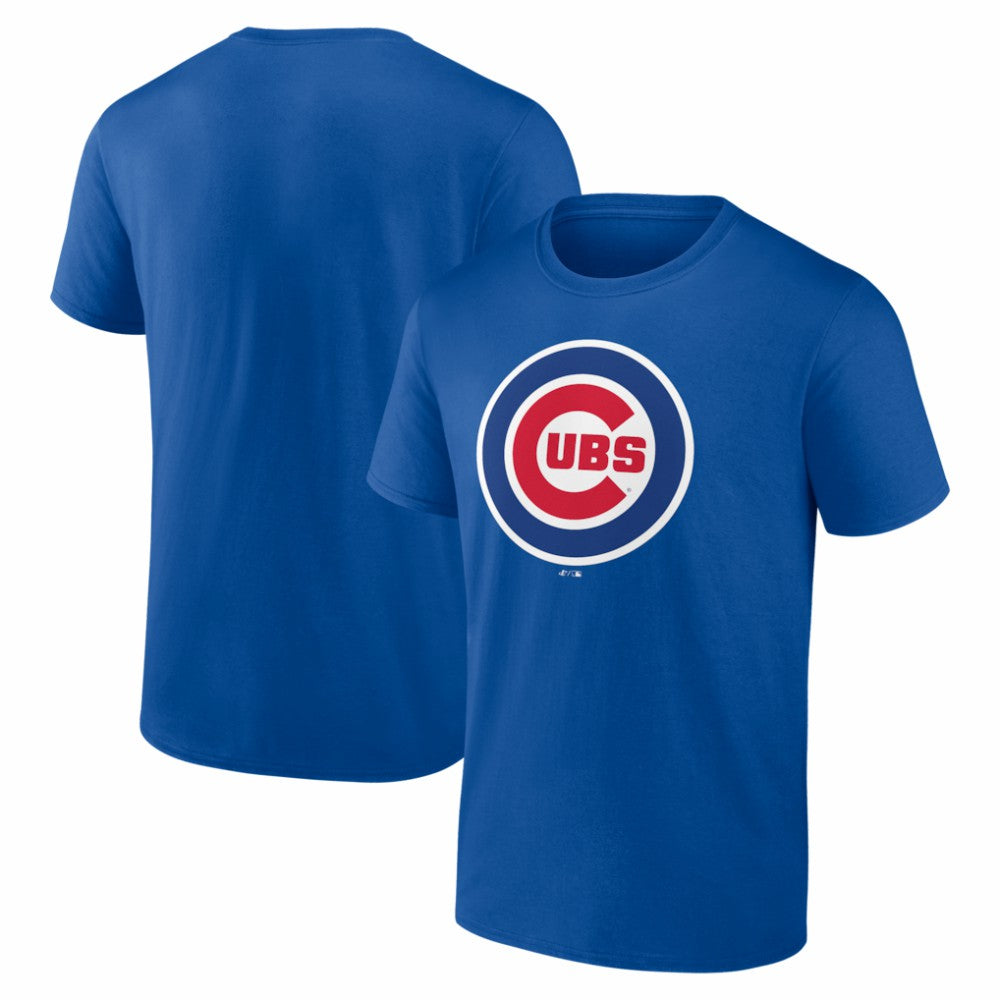 Chicago Cubs Logo Athletic Official Logo T-Shirt - MLB