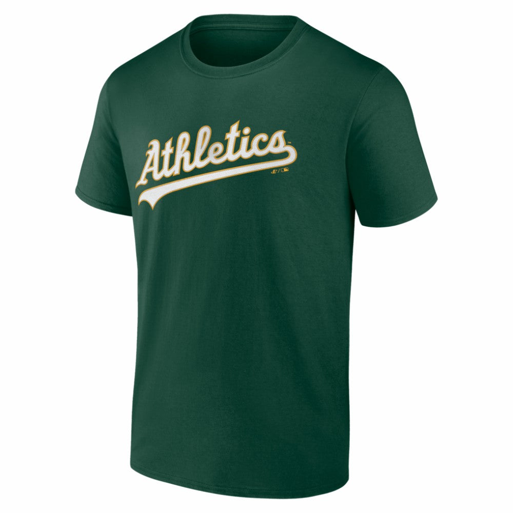 Athletics Logo Athletic Wordmark T-Shirt - MLB