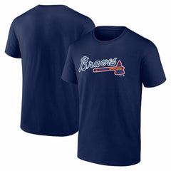 Atlanta Braves Logo Athletic Wordmark T-Shirt - MLB