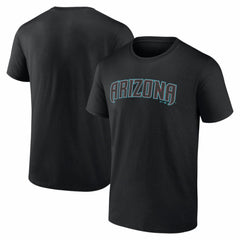Arizona Diamondbacks Logo Athletic Wordmark T-Shirt - MLB