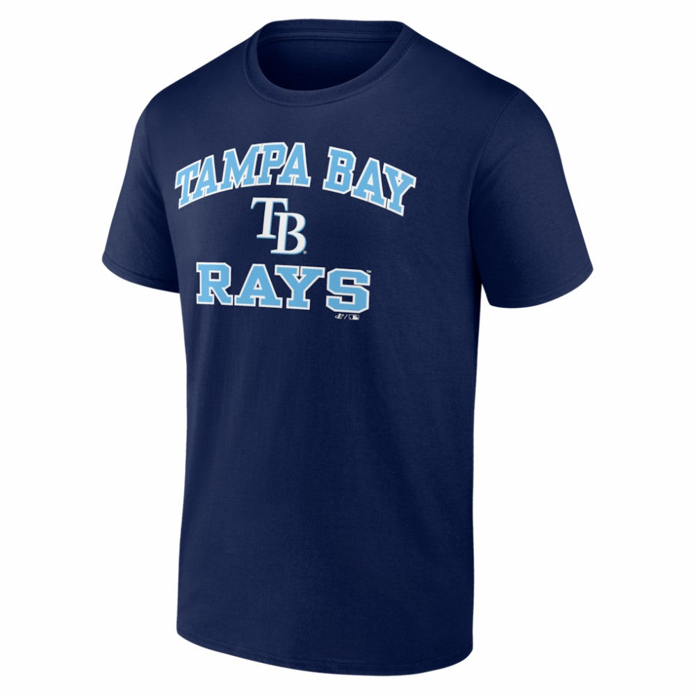 Tampa Bay Rays Logo Athletic Heart and Soul T-Shirt - MLB