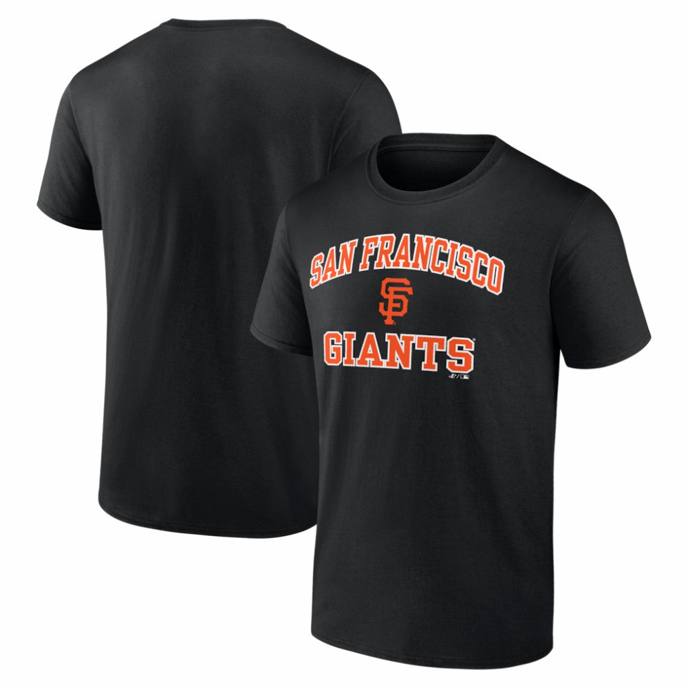 San Francisco Giants Logo Athletic Heart and Soul T-Shirt - MLB