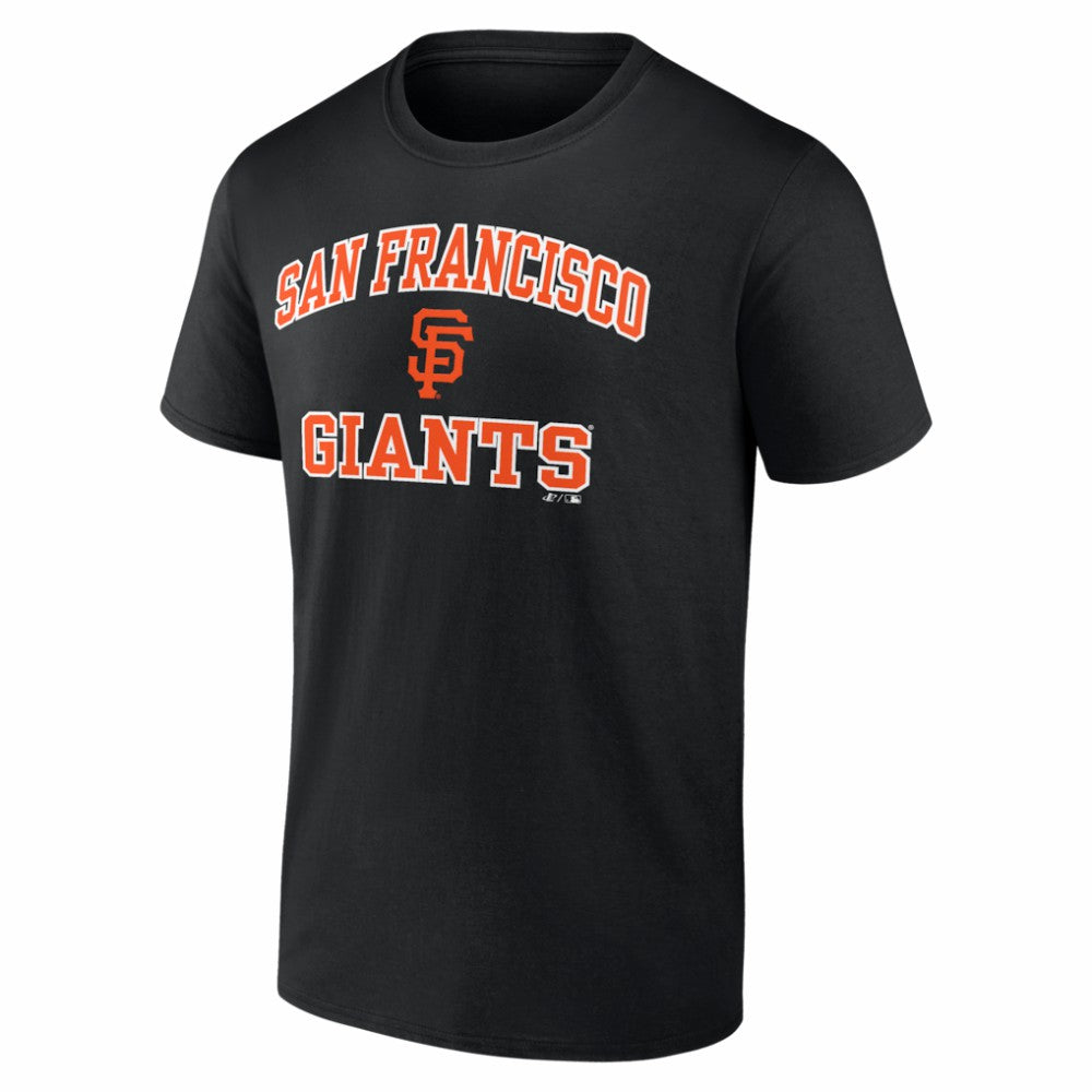 San Francisco Giants Logo Athletic Heart and Soul T-Shirt - MLB