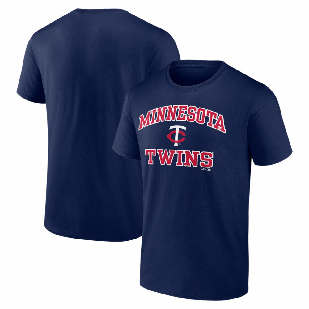 Minnesota Twins Logo Athletic Heart and Soul T-Shirt - MLB