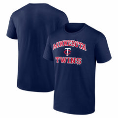 Minnesota Twins Logo Athletic Heart and Soul T-Shirt - MLB