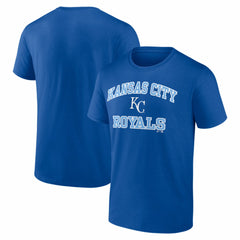 Kansas City Royals Logo Athletic Heart and Soul T-Shirt - MLB