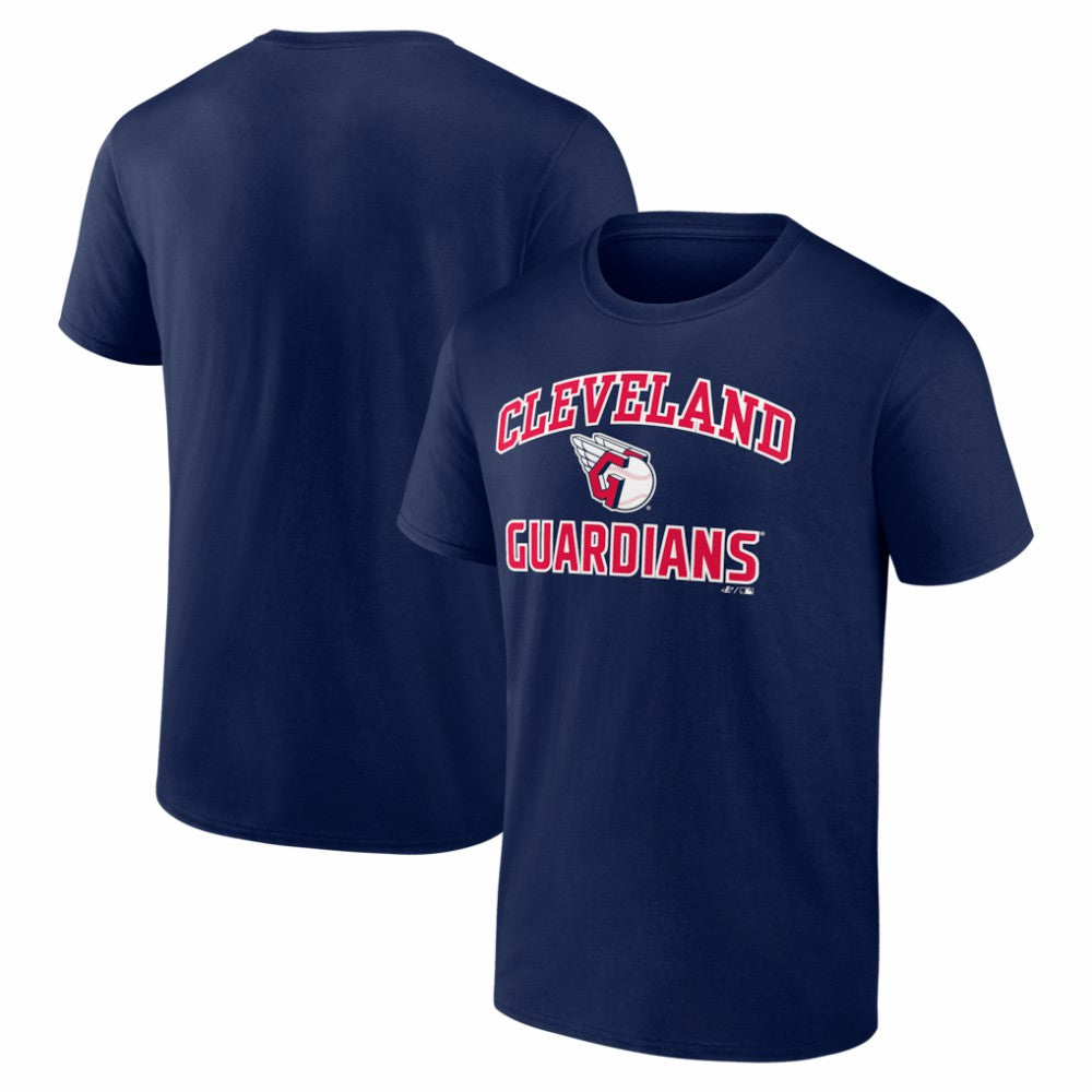 Cleveland Guardians Logo Athletic Heart and Soul T-Shirt - MLB