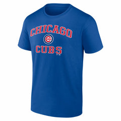 Chicago Cubs Logo Athletic Heart and Soul T-Shirt - MLB